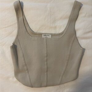 Babaton Sculpt Knit Bustier Tank